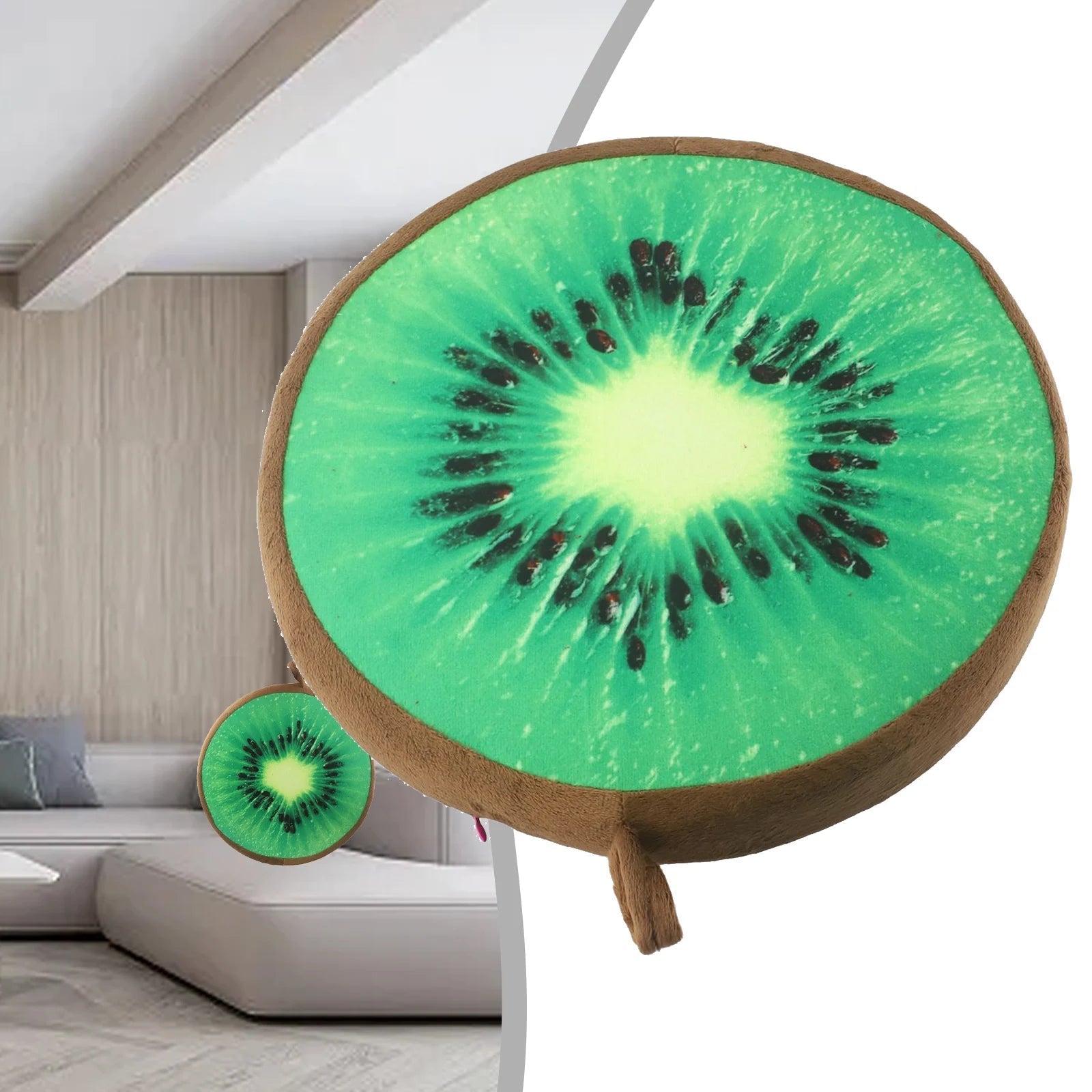 coussins en forme de fruits pour décoration estivale - decosejour