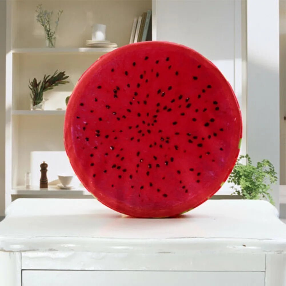 coussins en forme de fruits pour décoration estivale - decosejour